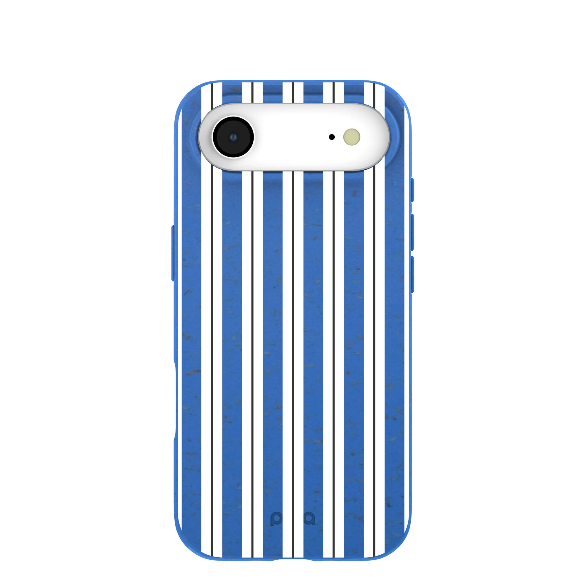 Electric Blue Striped Shirt iPhone Air Case