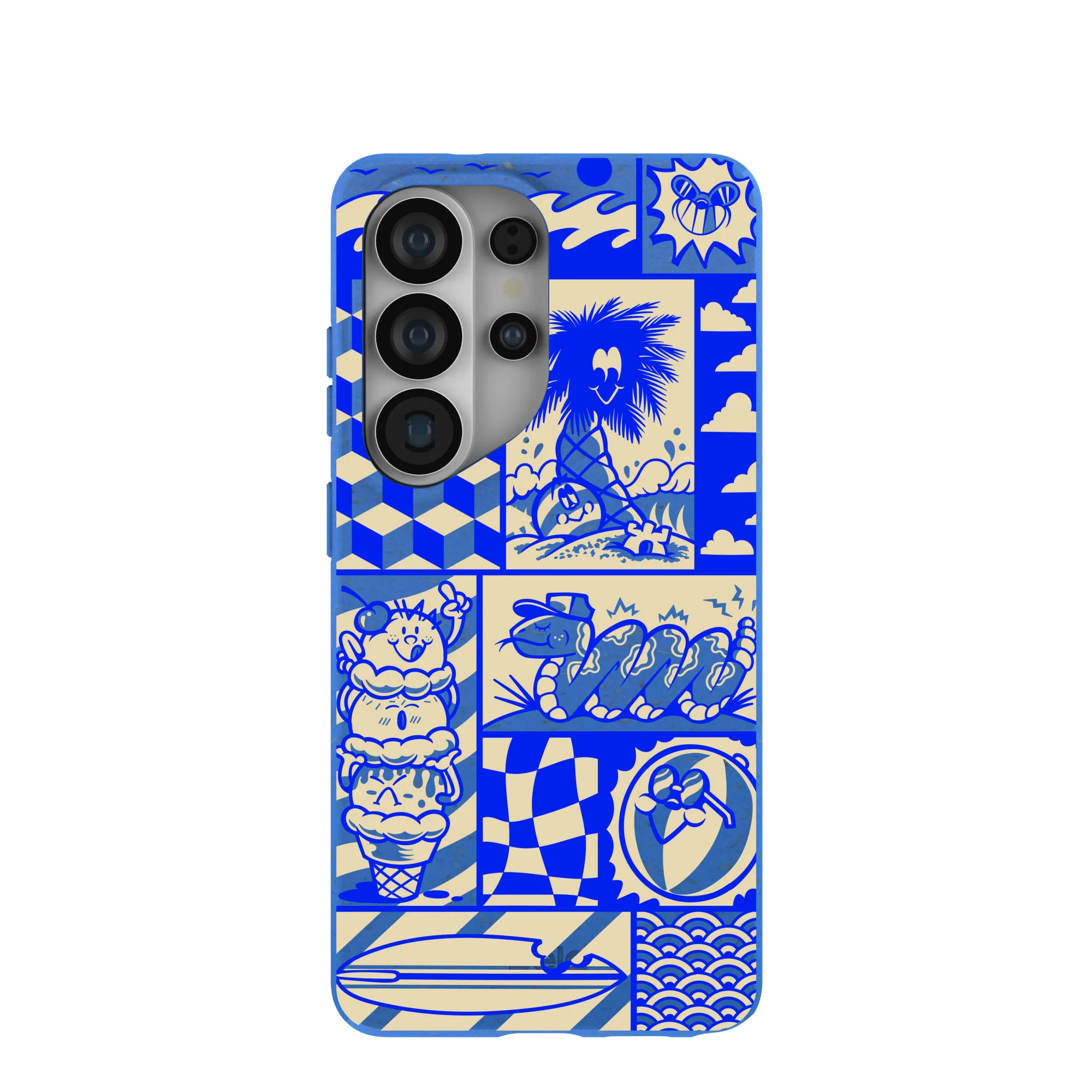 Electric Blue Summer Blues Samsung Galaxy S26 Ultra Case