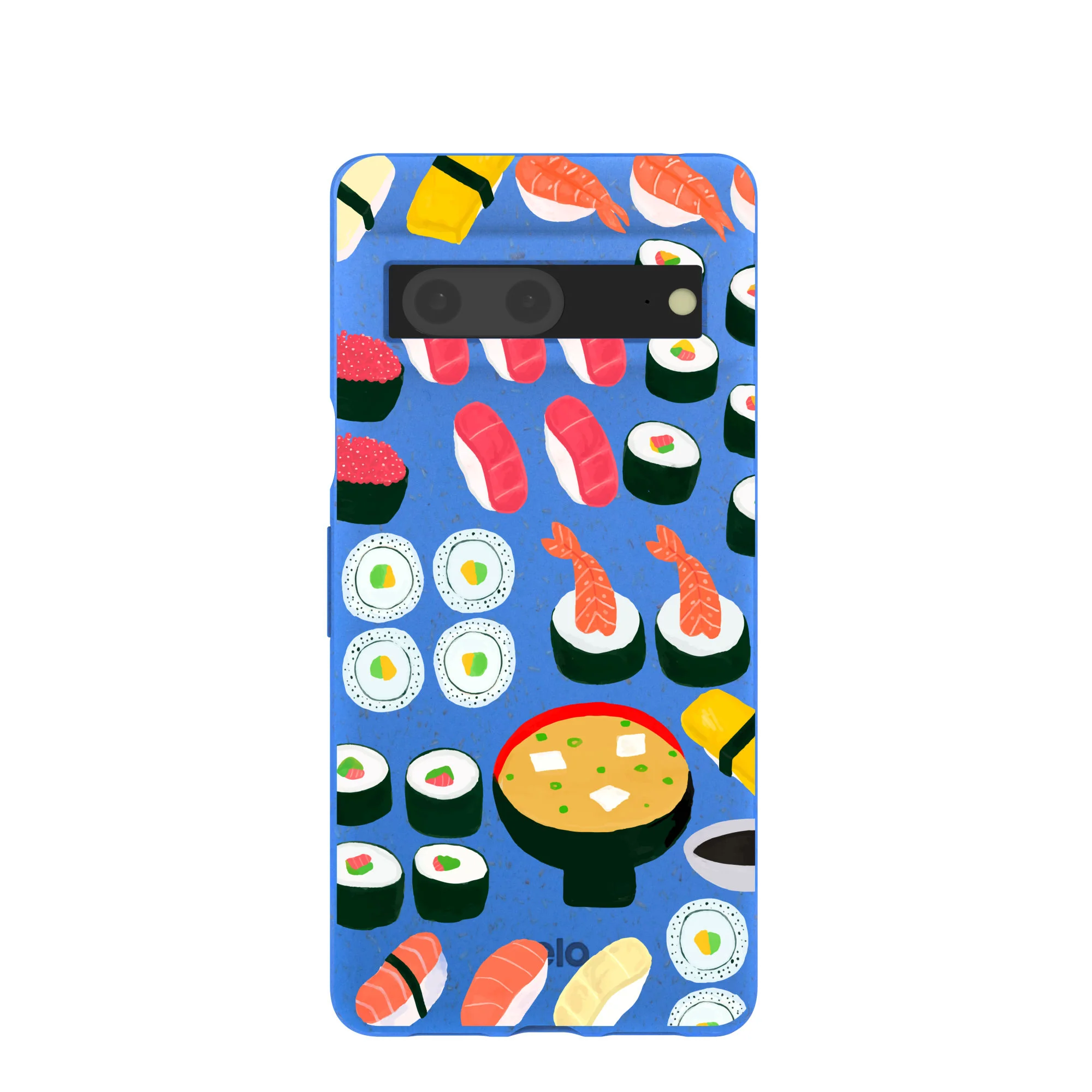 Electric Blue Sushi Night Google Pixel 7 Case