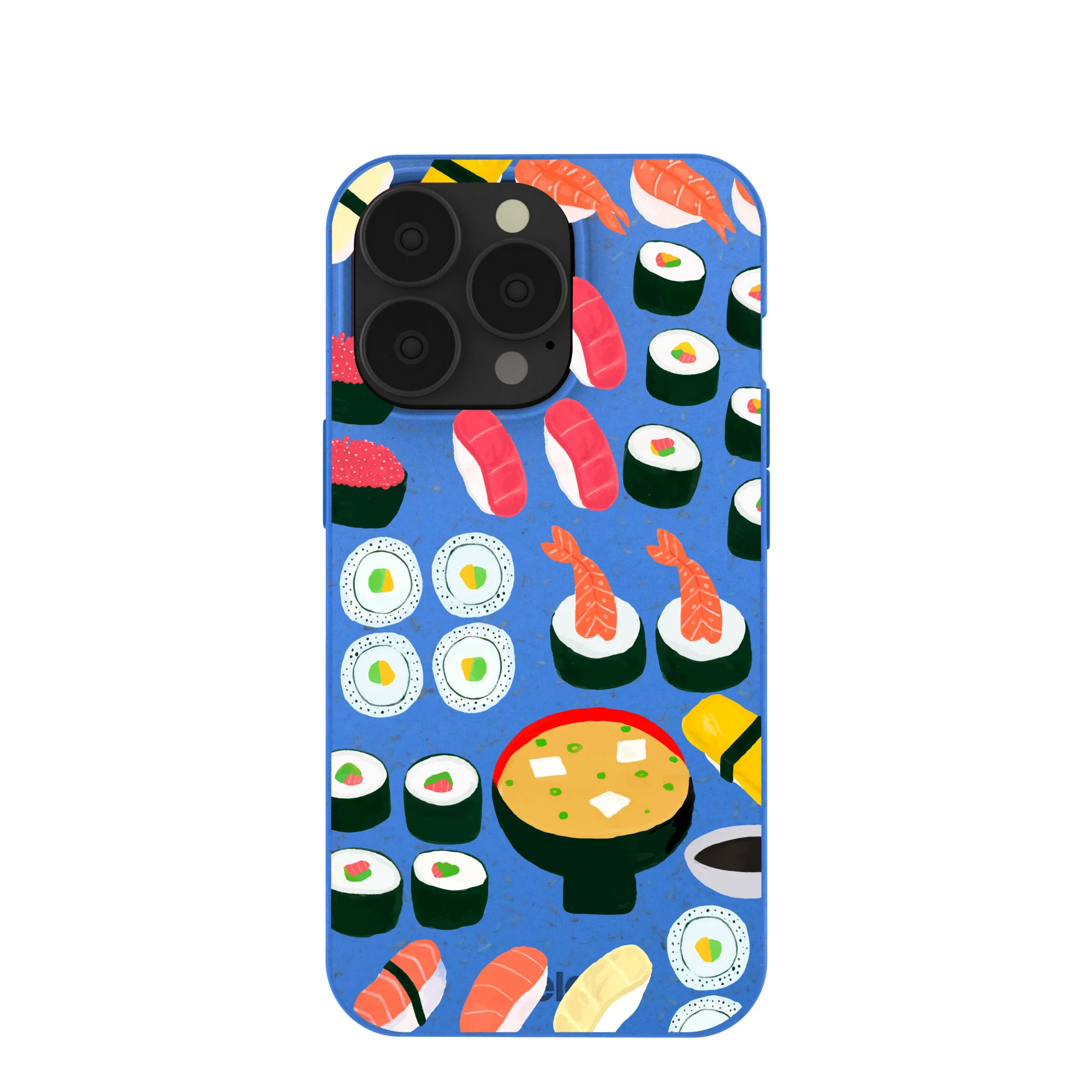 Electric Blue Sushi Night iPhone 13 Pro Case