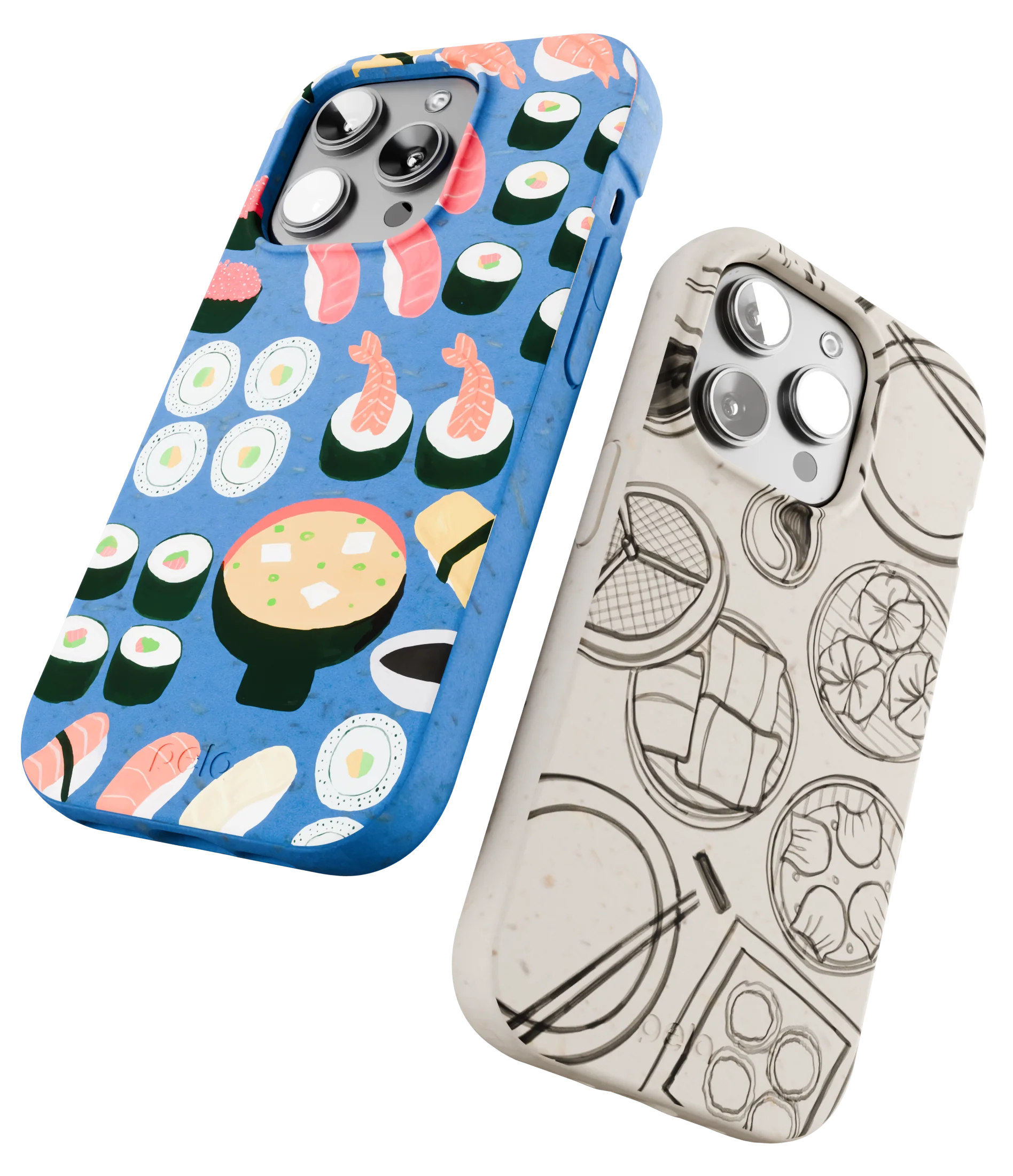 Electric Blue Sushi Night Samsung Galaxy S26+(Plus) Case - Image 7