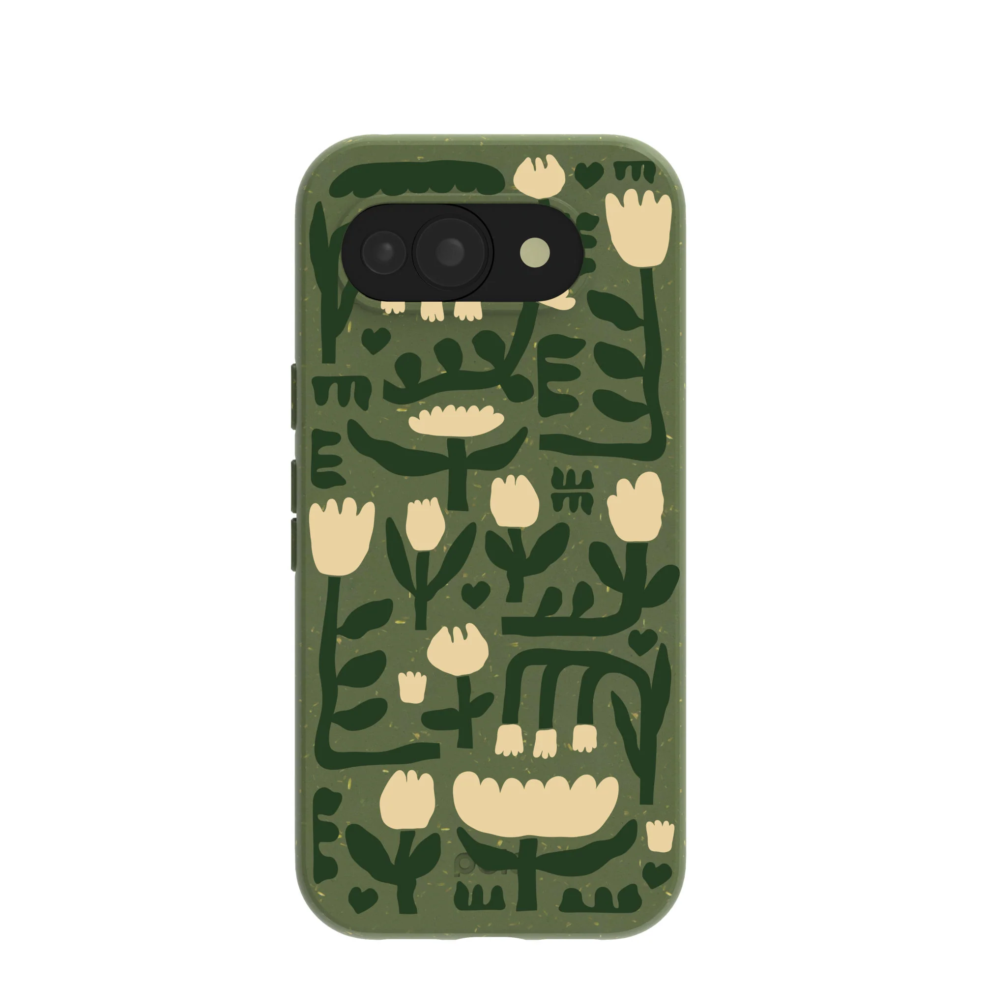 Forest Floor Abstract Tulips Google Pixel 10a Case