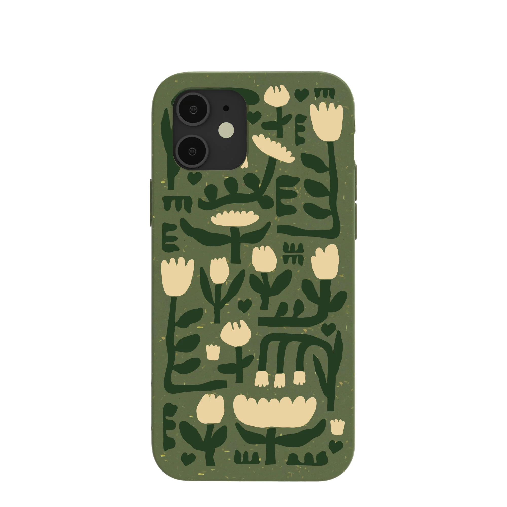 Forest Floor Abstract Tulips iPhone 12/ iPhone 12 Pro Case