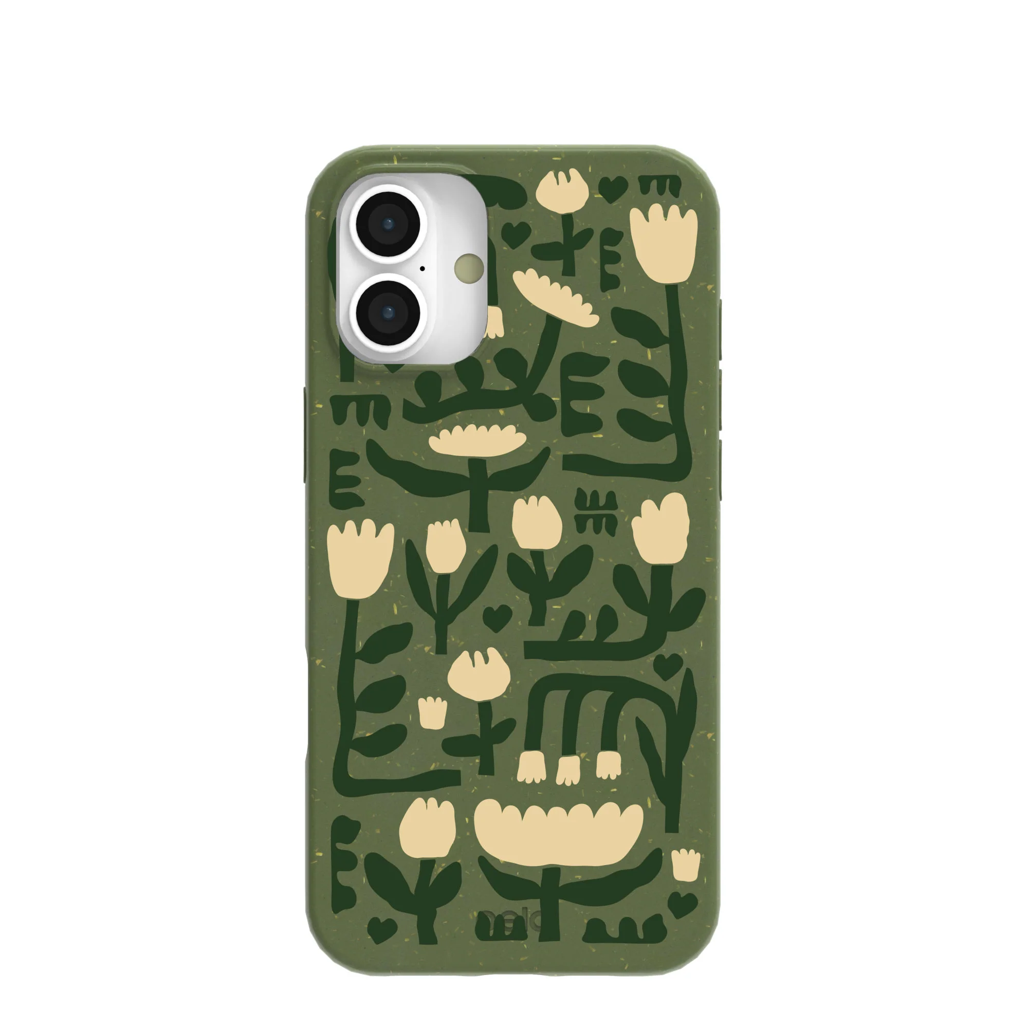Forest Floor Abstract Tulips iPhone 16 Plus Case