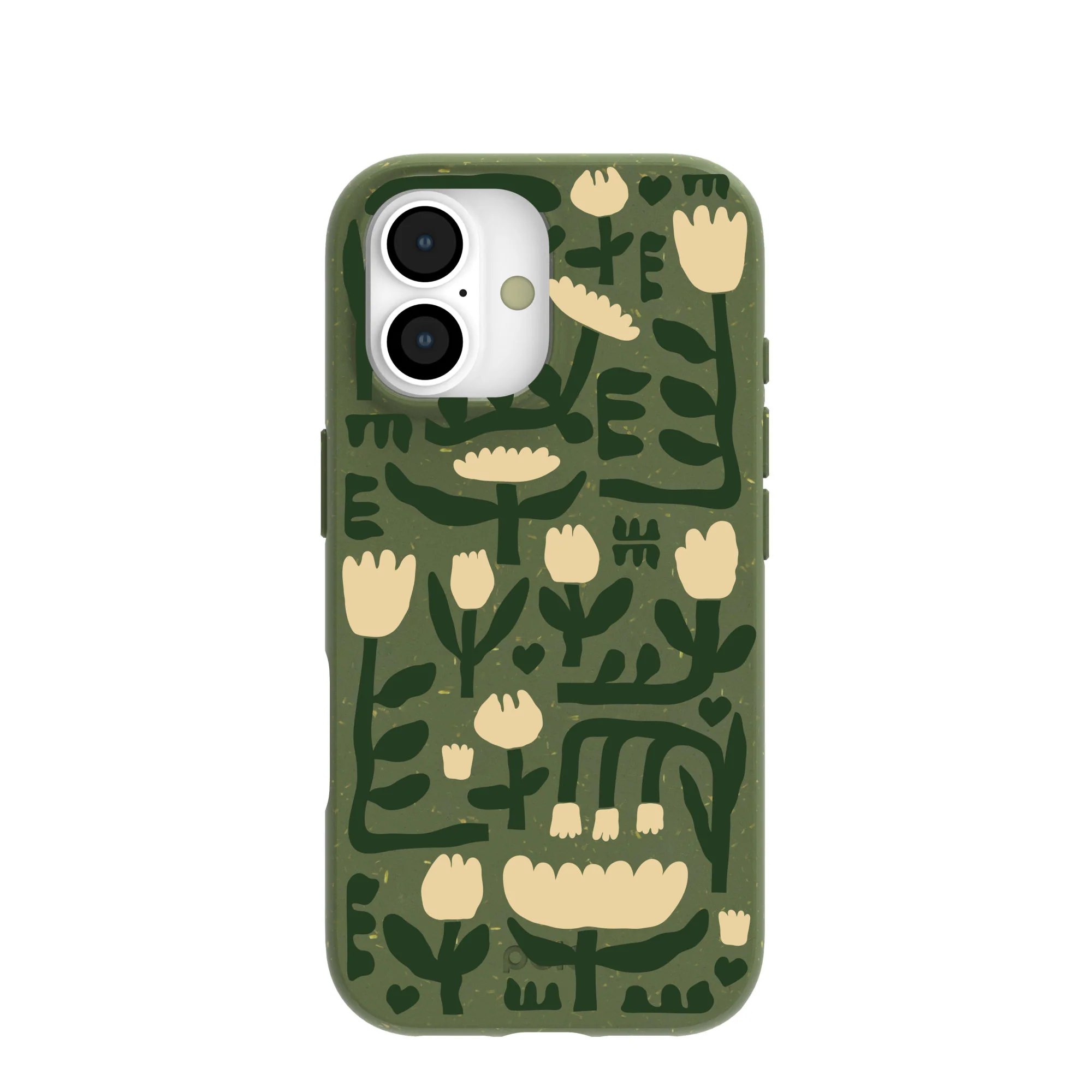 Forest Floor Abstract Tulips iPhone 17 Case