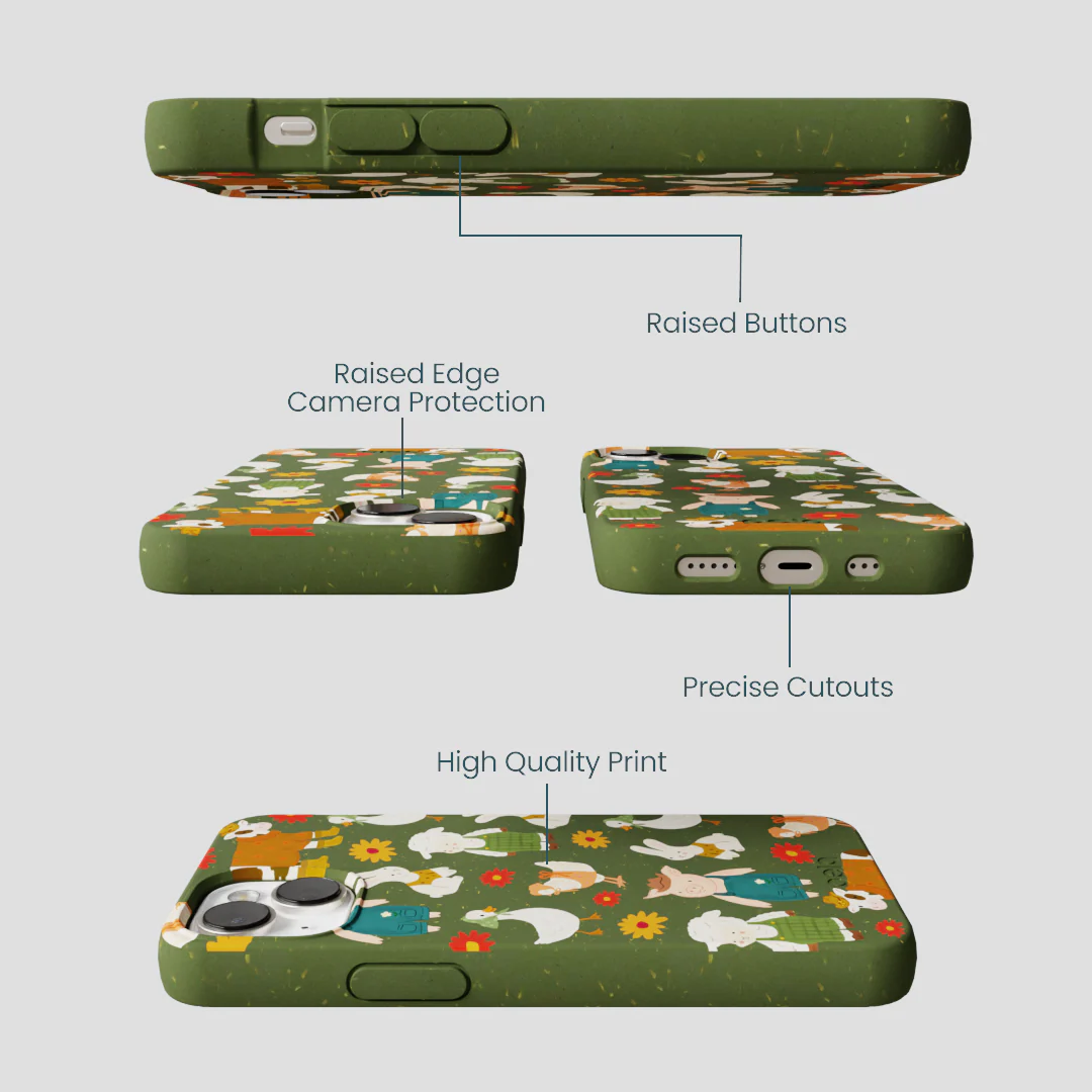 Forest Floor Barn Besties iPhone 13 Case - Image 3