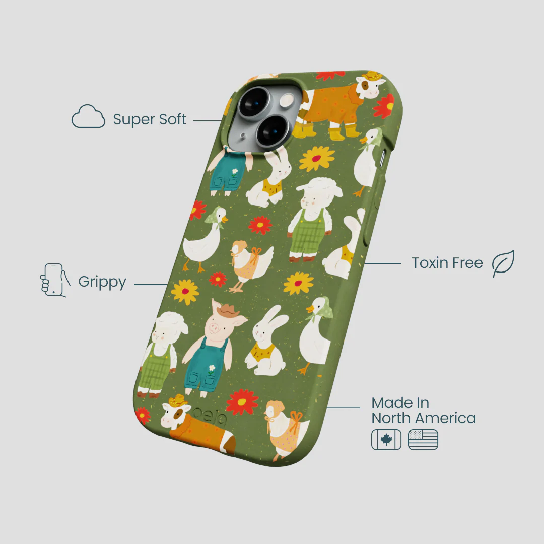 Forest Floor Barn Besties iPhone 14 Case - Image 4