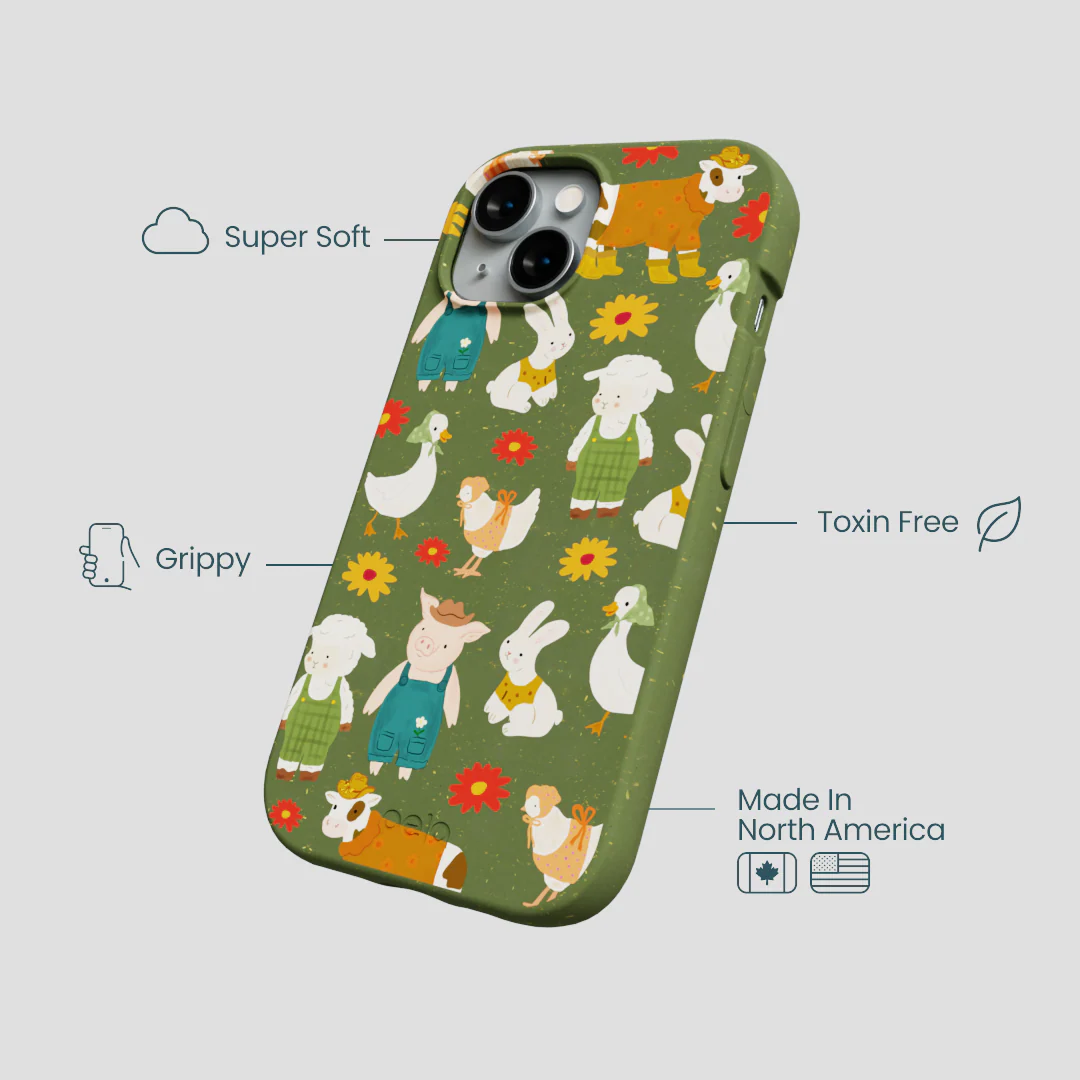 Forest Floor Barn Besties iPhone 15 Case - Image 4
