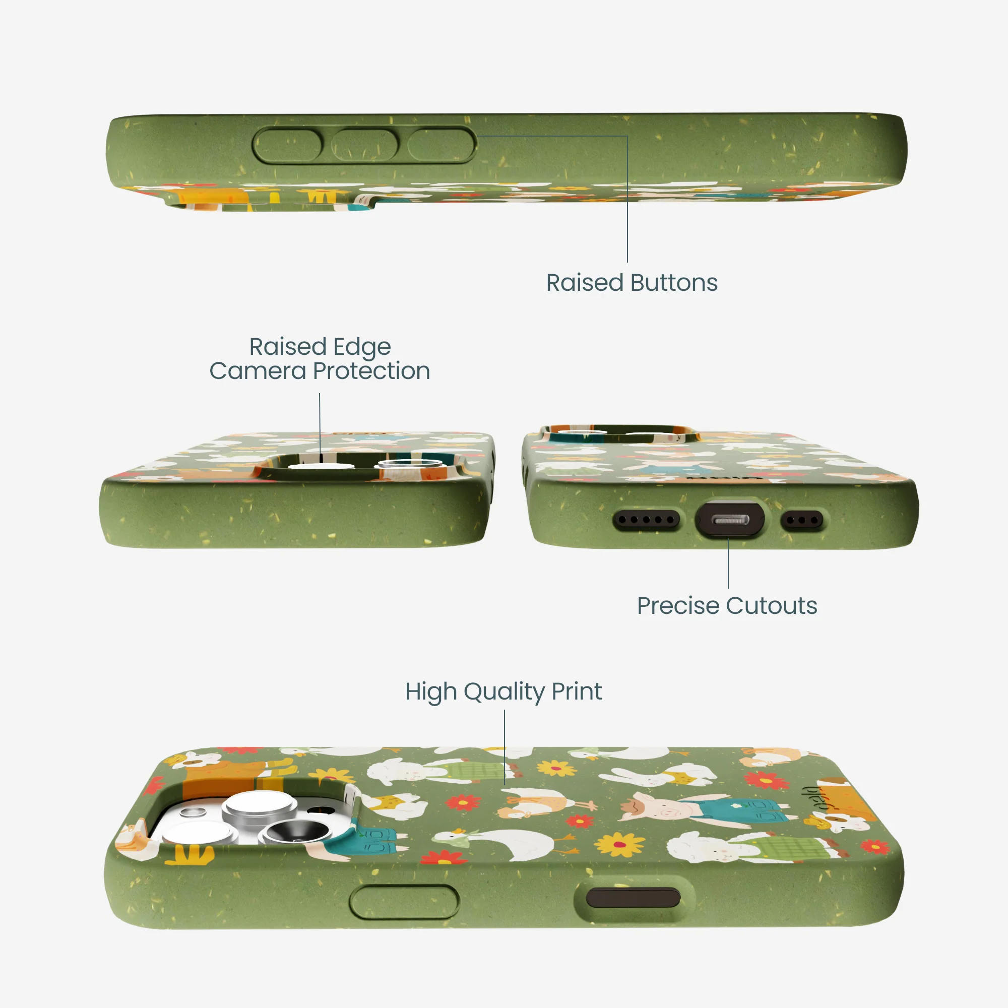 Forest Floor Barn Besties iPhone 16 Pro Max Case - Image 3