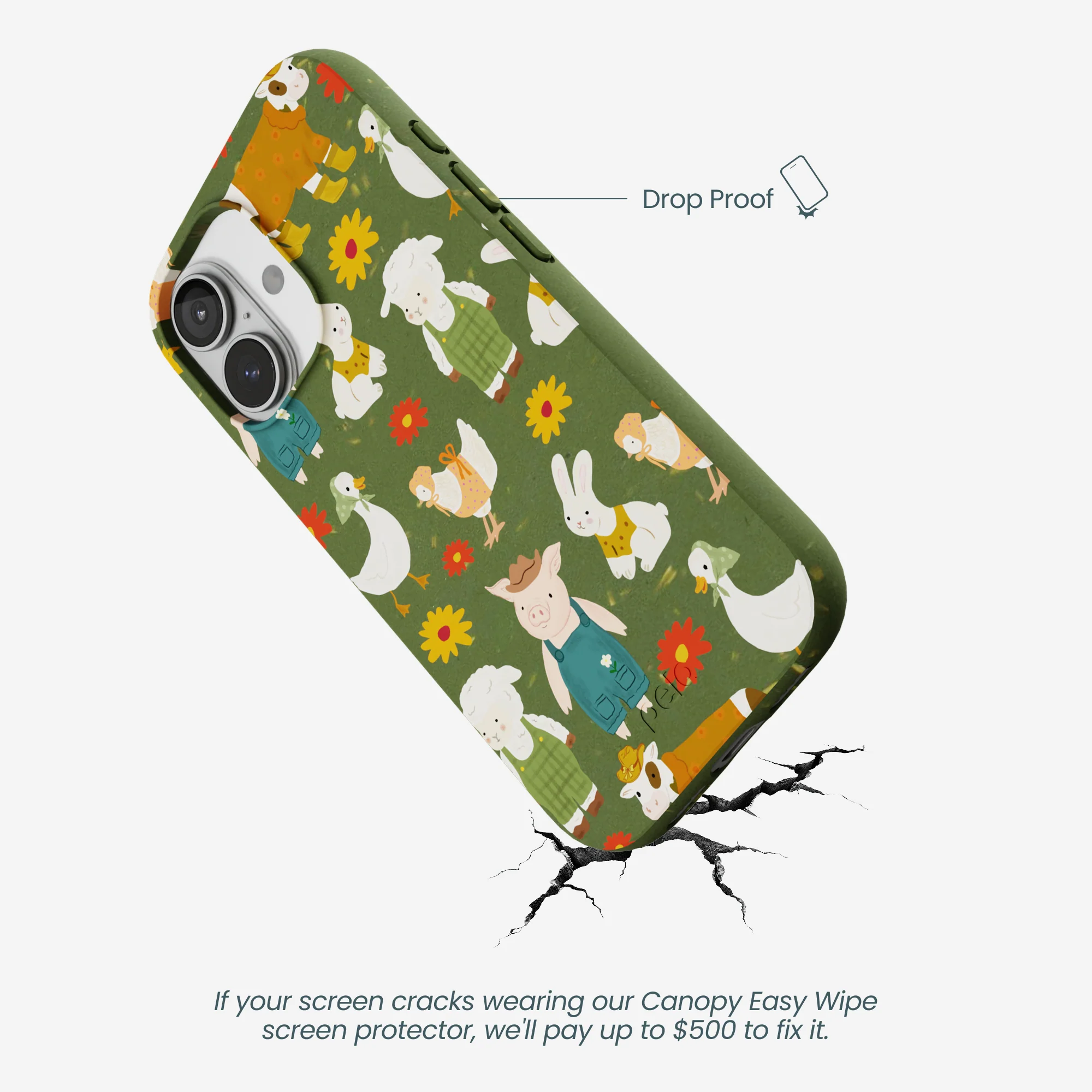 Forest Floor Barn Besties iPhone 17 Case - Image 5