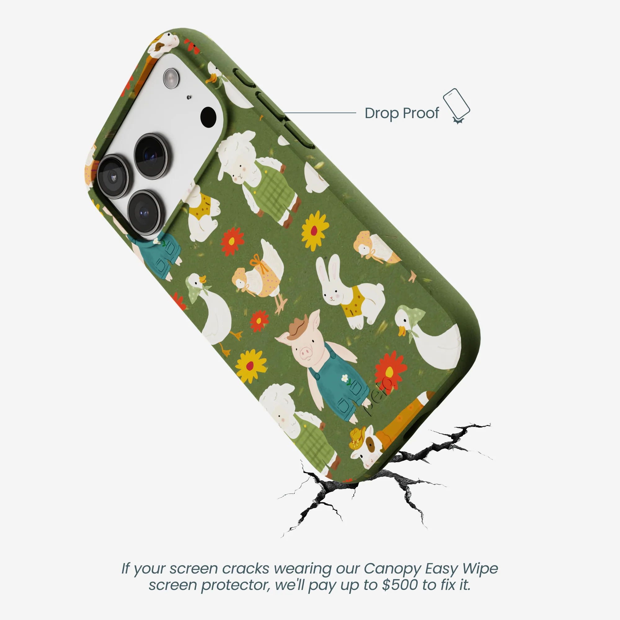 Forest Floor Barn Besties iPhone 17 Pro Case - Image 5
