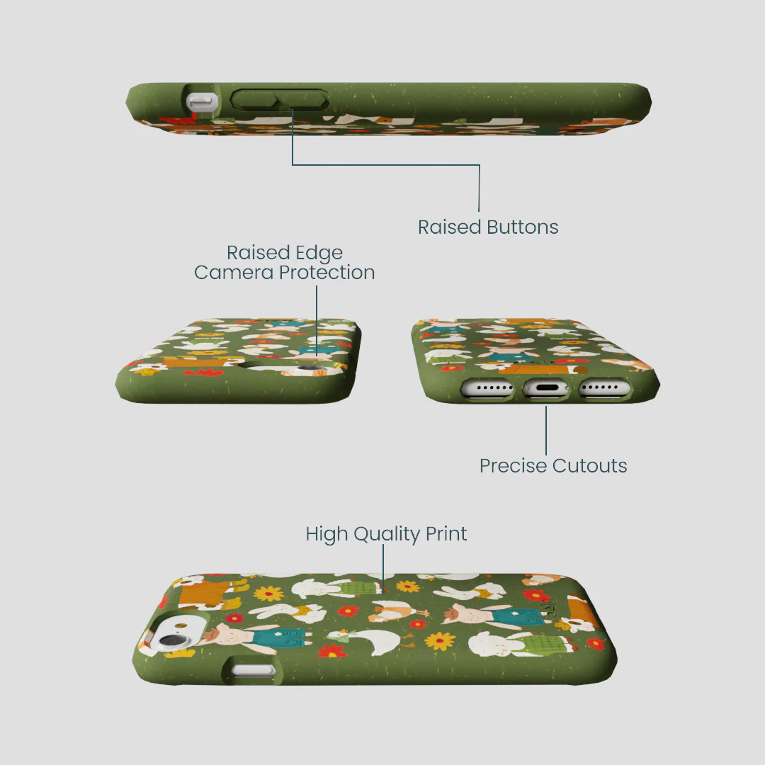 Forest Floor Barn Besties iPhone 6/6s/7/8/SE Case - Image 2