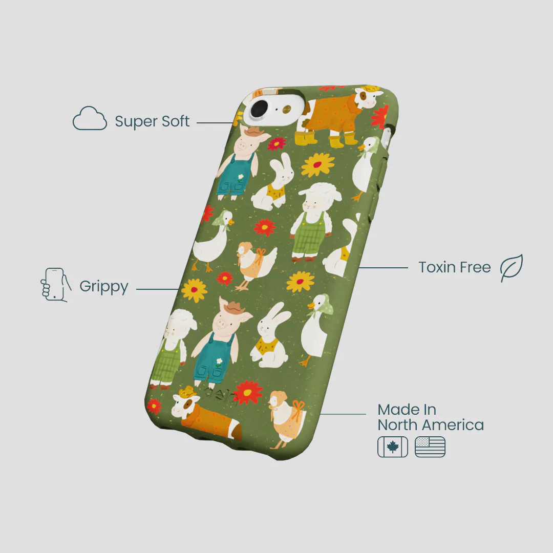 Forest Floor Barn Besties iPhone 6/6s/7/8/SE Case - Image 3