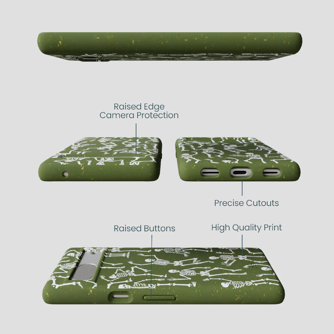 Forest Floor Boogie Bones Google Pixel 7 Case - Image 3