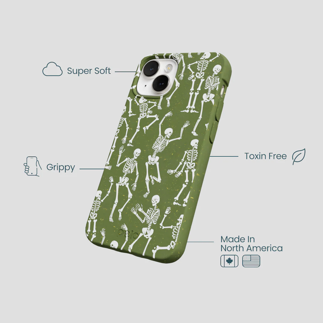 Forest Floor Boogie Bones iPhone 13 Mini Case - Image 4