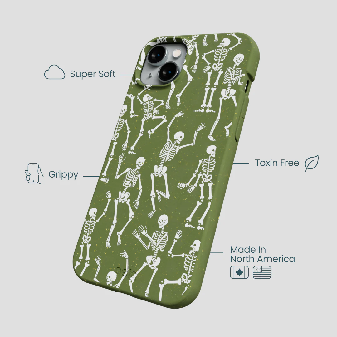 Forest Floor Boogie Bones iPhone 15 Plus Case - Image 4