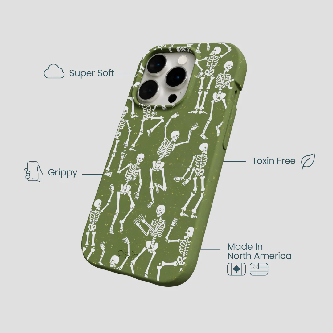 Forest Floor Boogie Bones iPhone 15 Pro Case - Image 4