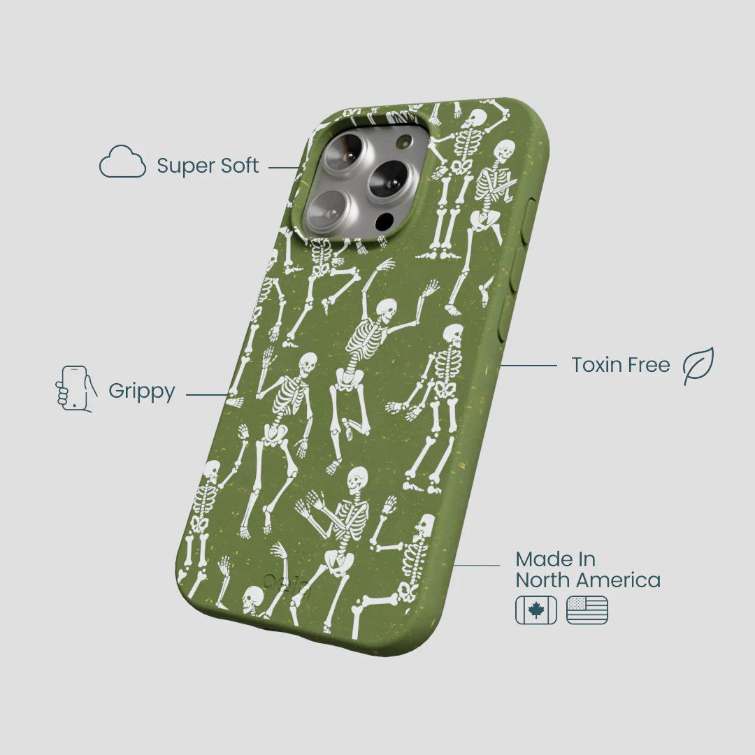 Forest Floor Boogie Bones iPhone 16 Pro Case - Image 4