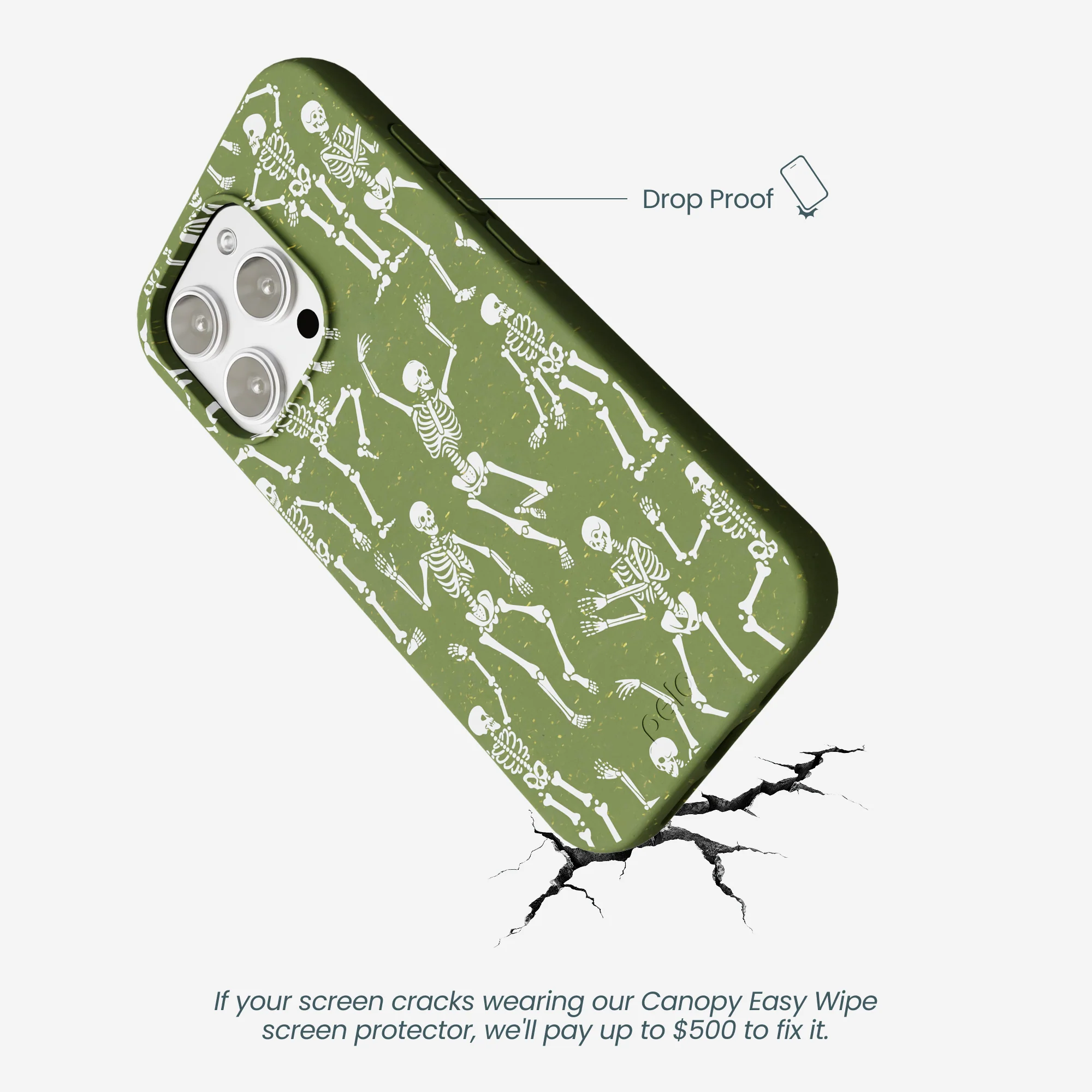 Forest Floor Boogie Bones iPhone 16 Pro Max Case - Image 5