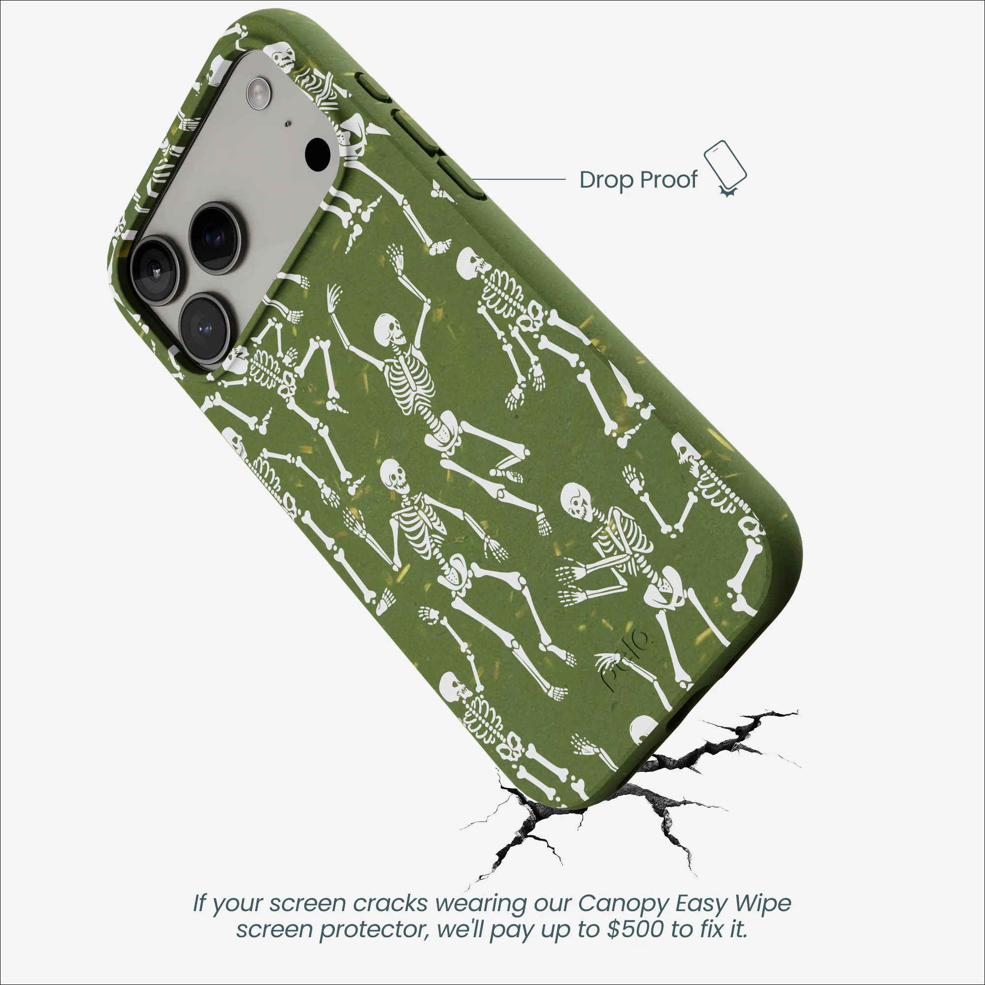 Forest Floor Boogie Bones iPhone 17 Pro Max Case - Image 5