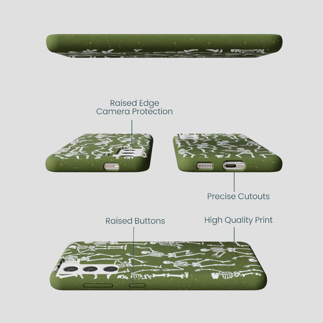 Forest Floor Boogie Bones Samsung Galaxy S21 Case - Image 3