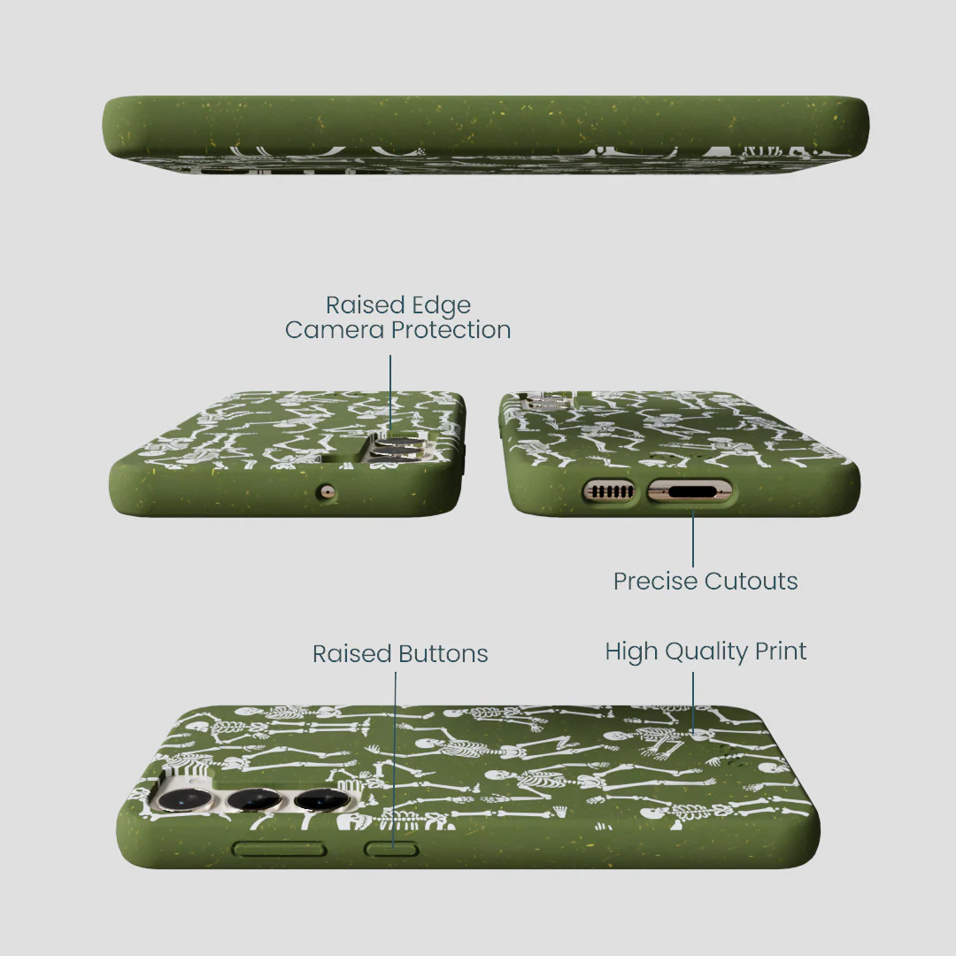Forest Floor Boogie Bones Samsung Galaxy S23+(Plus) Case - Image 3