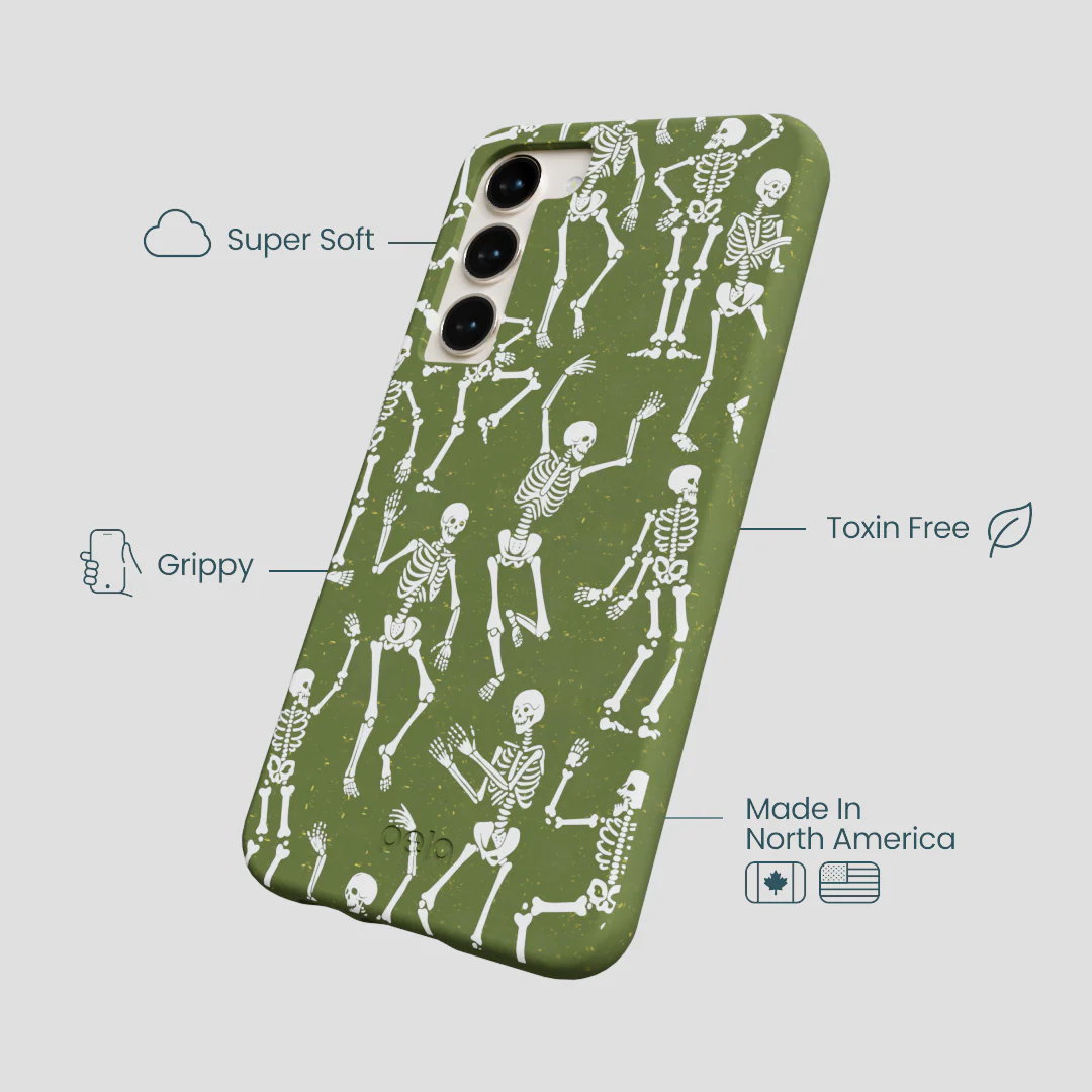 Forest Floor Boogie Bones Samsung Galaxy S24+(Plus) Case - Image 4