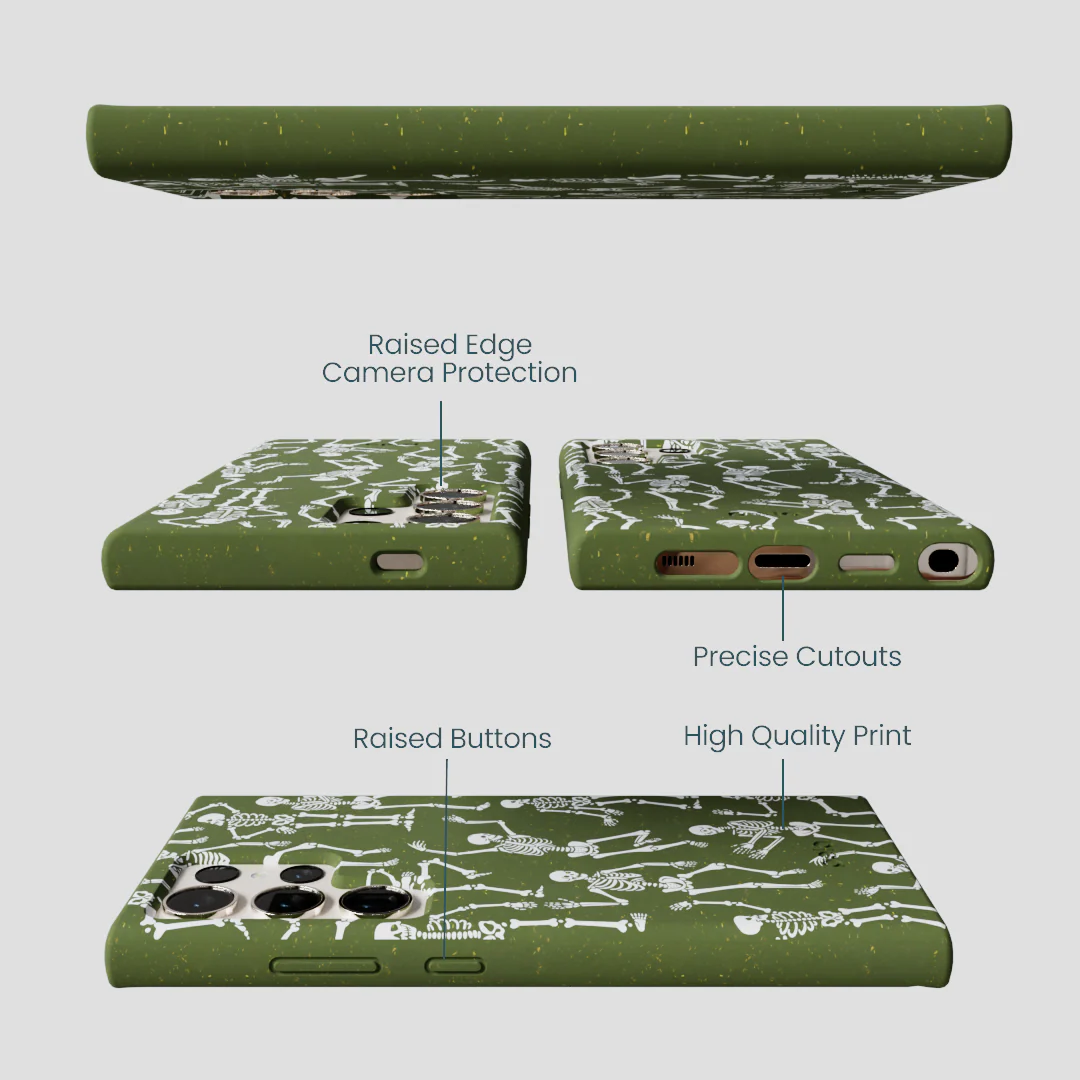 Forest Floor Boogie Bones Samsung Galaxy S24 Ultra Case - Image 3