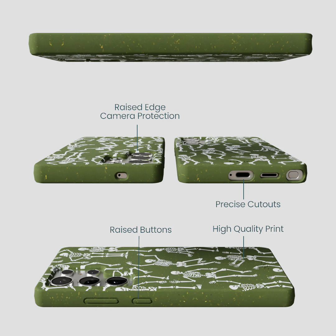 Forest Floor Boogie Bones Samsung Galaxy S25 Ultra Case - Image 3