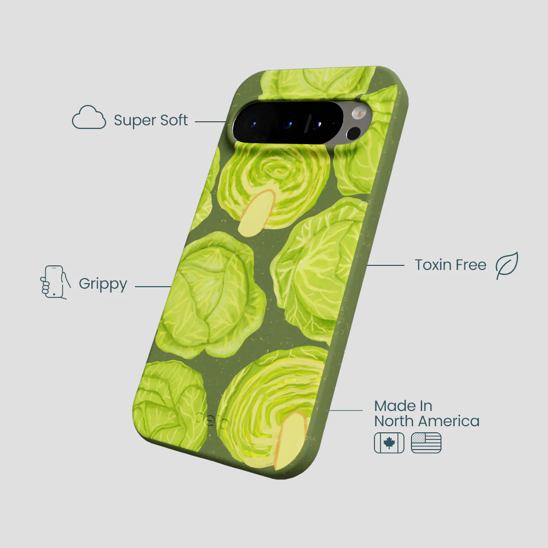 Forest Floor Cabbage Portraits Google Pixel 9/9 Pro Case - Image 4