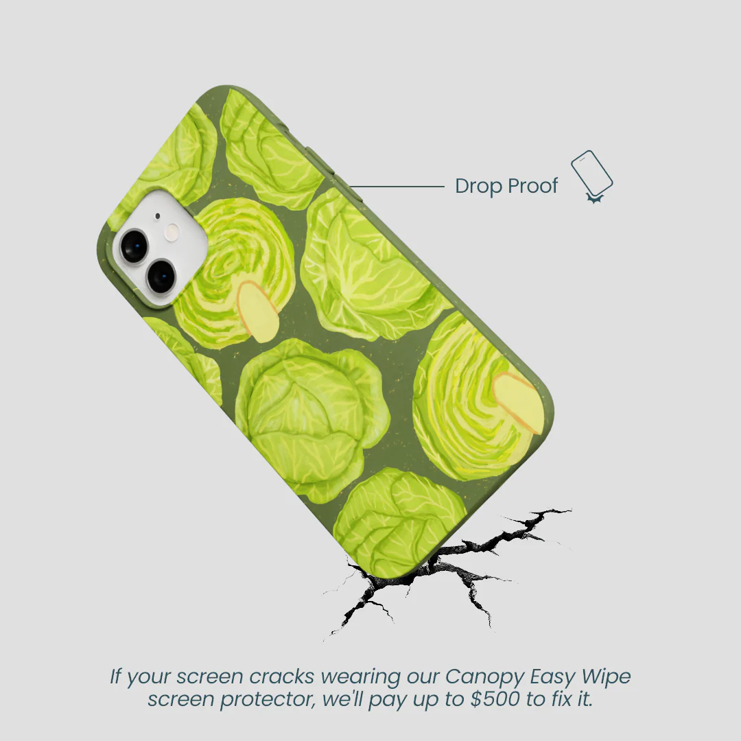 Forest Floor Cabbage Portraits iPhone 12/ iPhone 12 Pro Case - Image 5