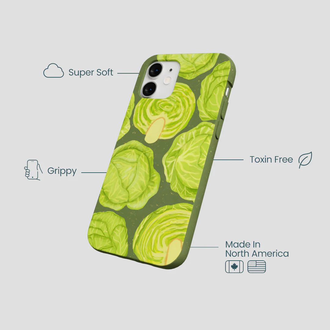 Forest Floor Cabbage Portraits iPhone 12 Mini Case - Image 4