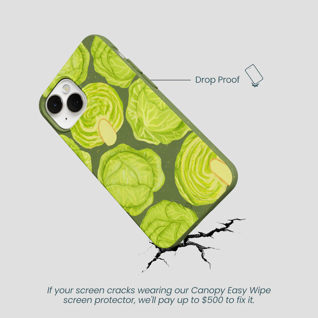 Forest Floor Cabbage Portraits iPhone 13 Case - Image 5