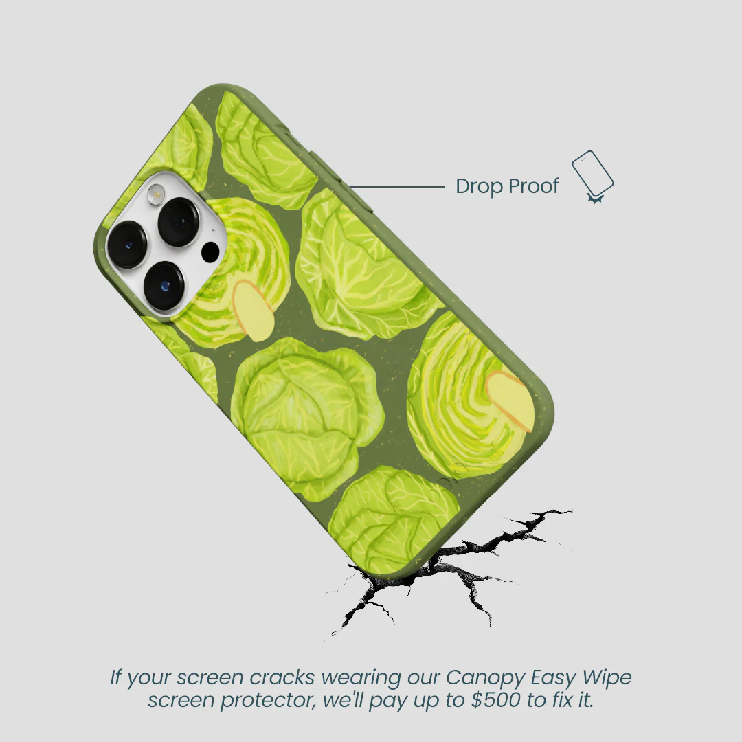 Forest Floor Cabbage Portraits iPhone 13 Pro Case - Image 5