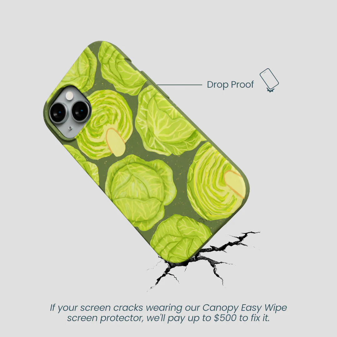 Forest Floor Cabbage Portraits iPhone 14 Case - Image 5