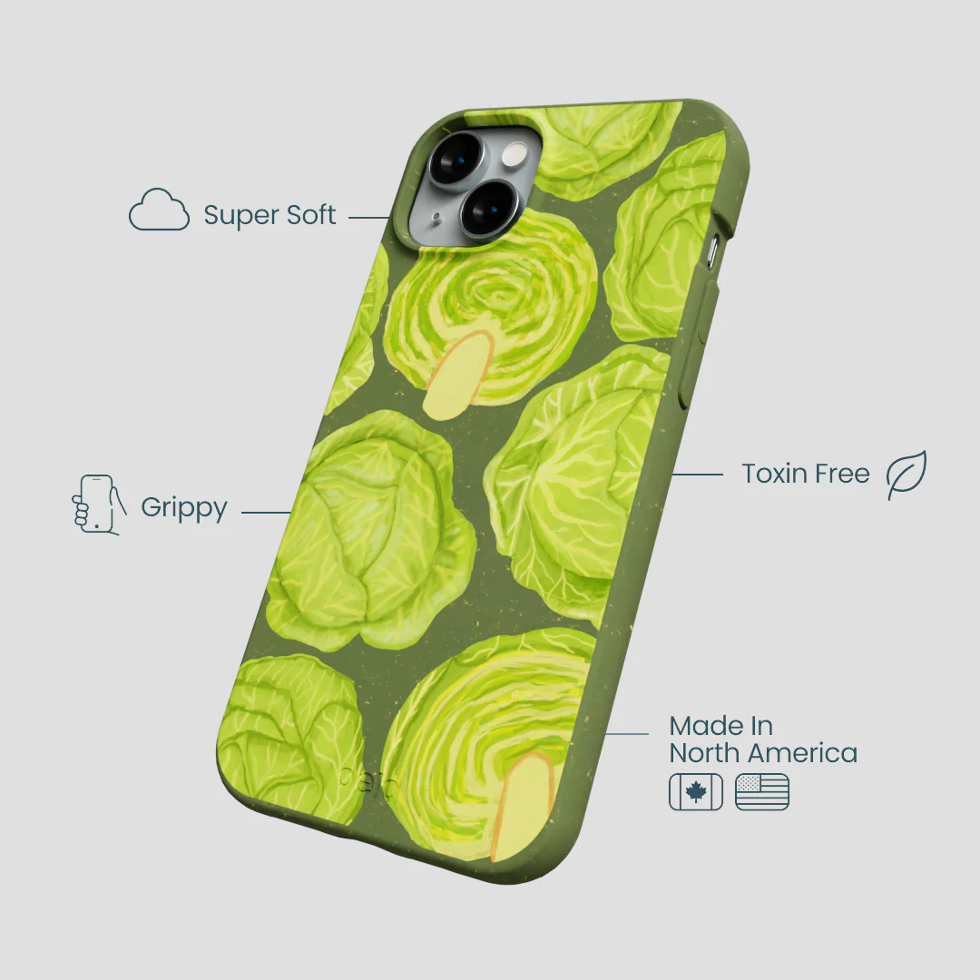 Forest Floor Cabbage Portraits iPhone 14 Plus Case - Image 4