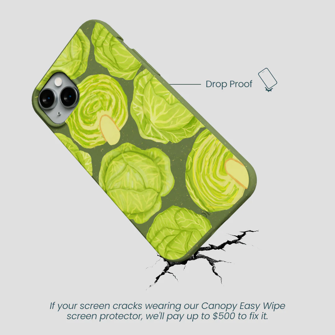Forest Floor Cabbage Portraits iPhone 14 Plus Case - Image 5