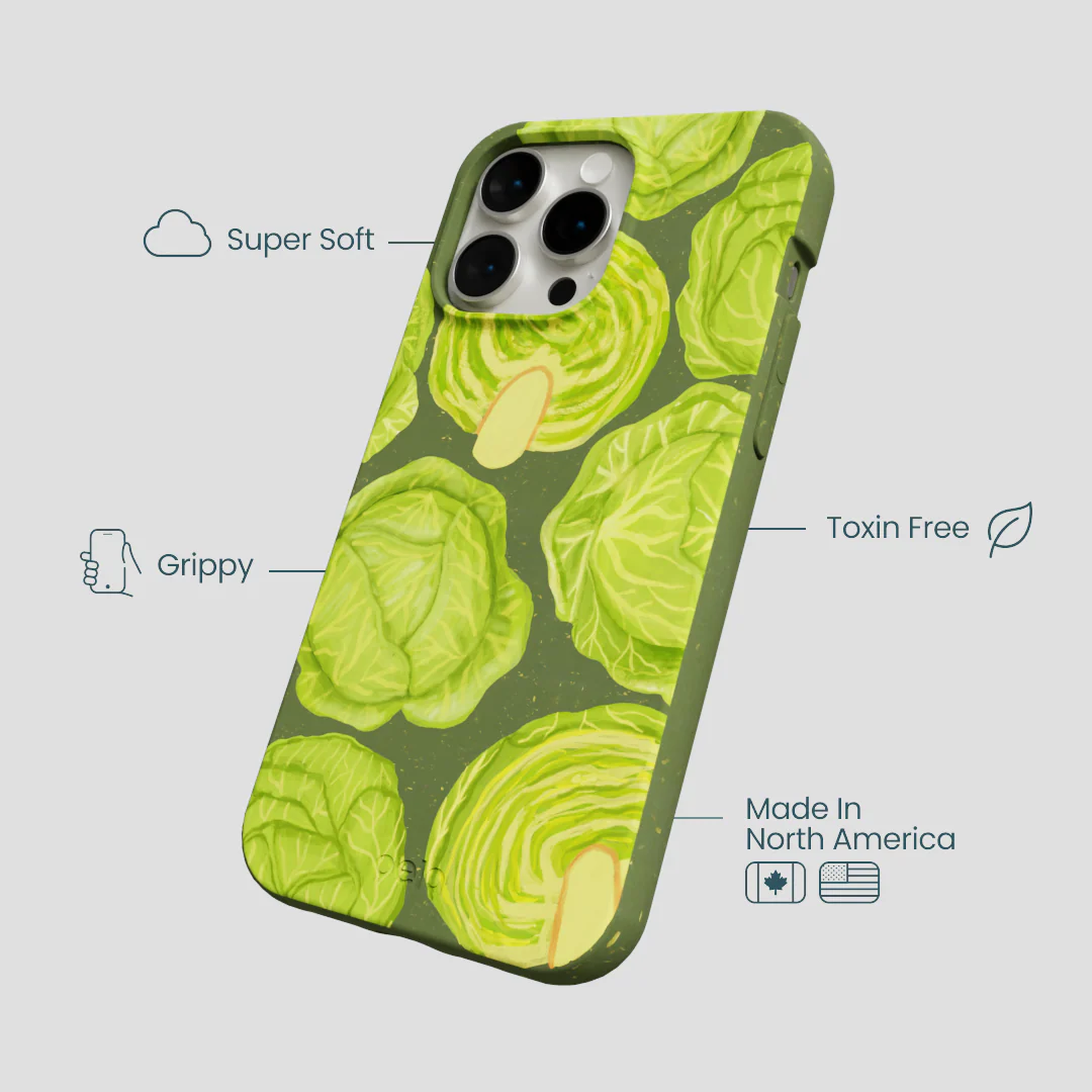 Forest Floor Cabbage Portraits iPhone 14 Pro Max Case - Image 4