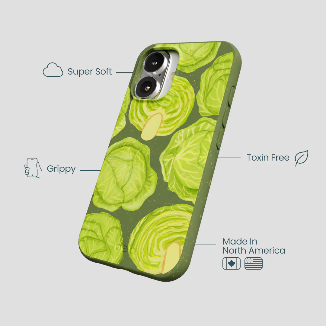 Forest Floor Cabbage Portraits iPhone 16 Case - Image 4