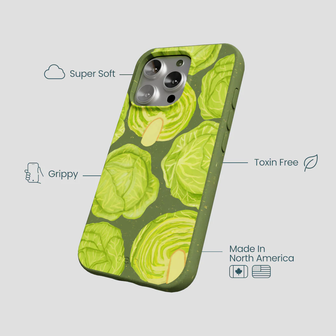 Forest Floor Cabbage Portraits iPhone 16 Pro Case - Image 4