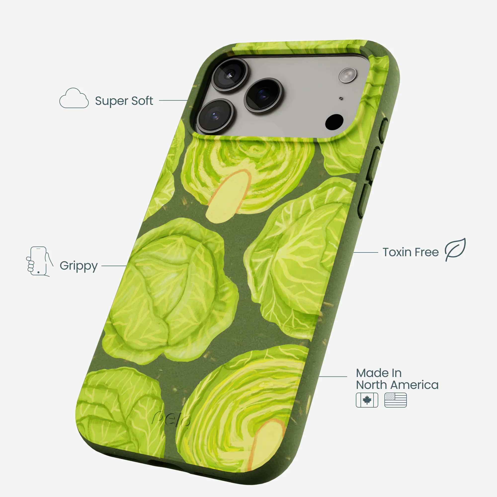 Forest Floor Cabbage Portraits iPhone 17 Pro Max Case - Image 4