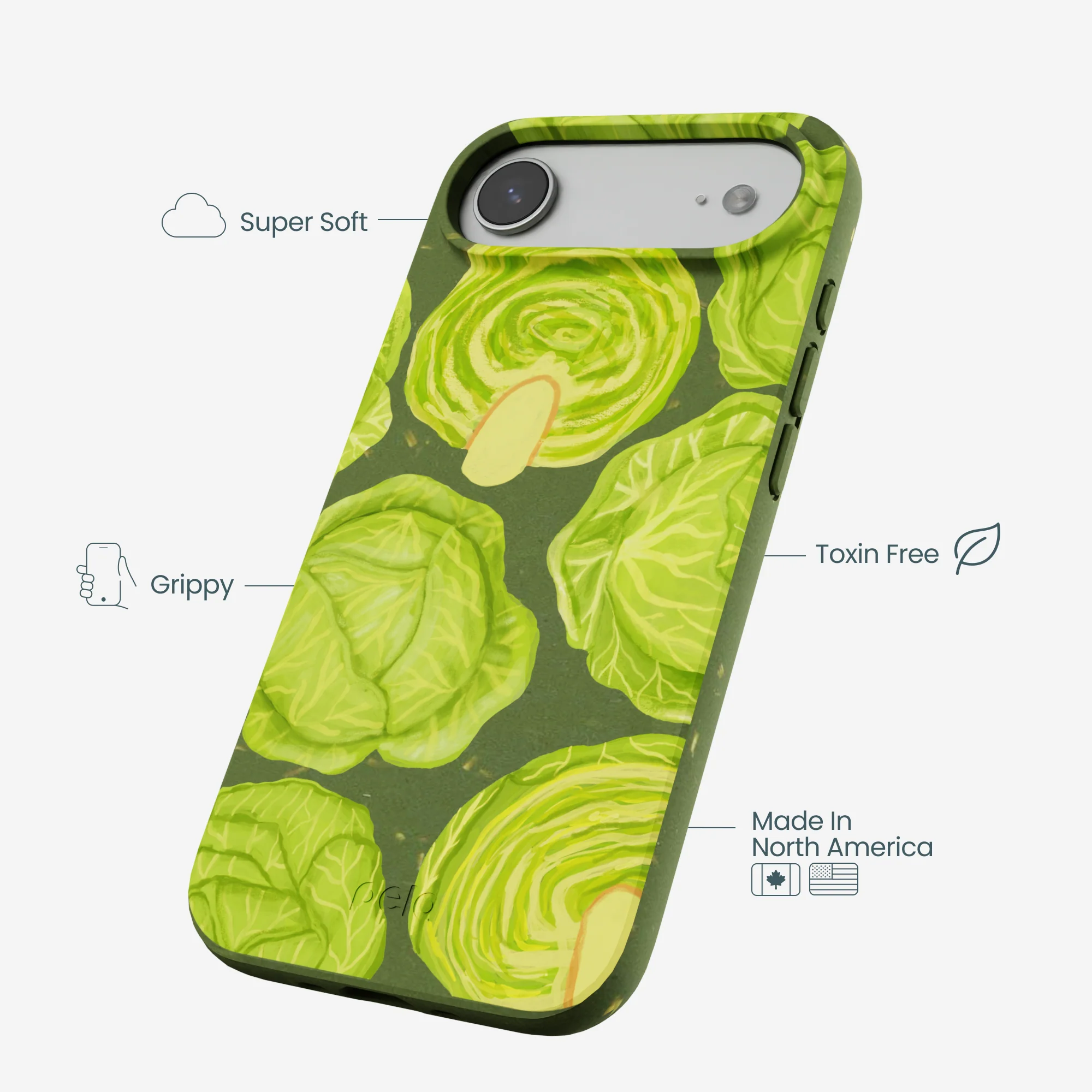 Forest Floor Cabbage Portraits iPhone Air Case - Image 4