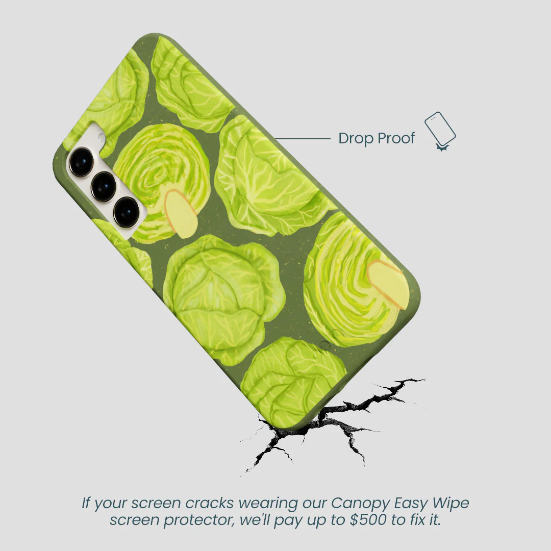 Forest Floor Cabbage Portraits Samsung Galaxy S23+(Plus) Case - Image 5