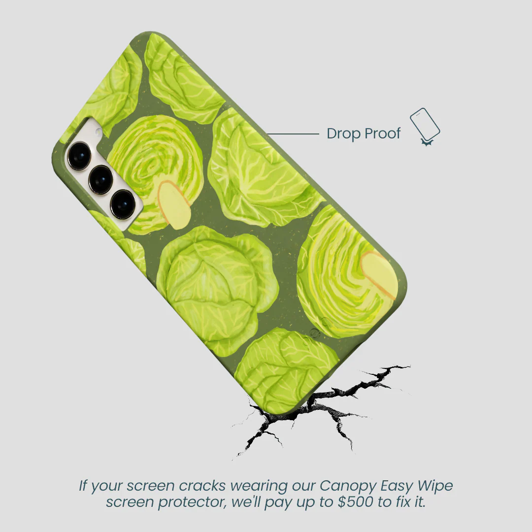 Forest Floor Cabbage Portraits Samsung Galaxy S24+(Plus) Case - Image 5