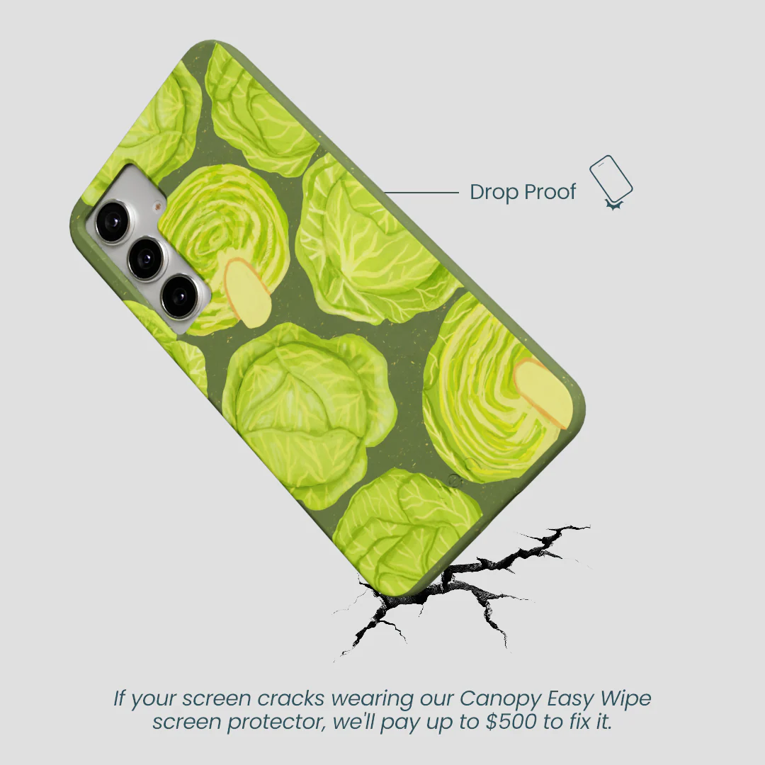 Forest Floor Cabbage Portraits Samsung Galaxy S25+(Plus) Case - Image 5
