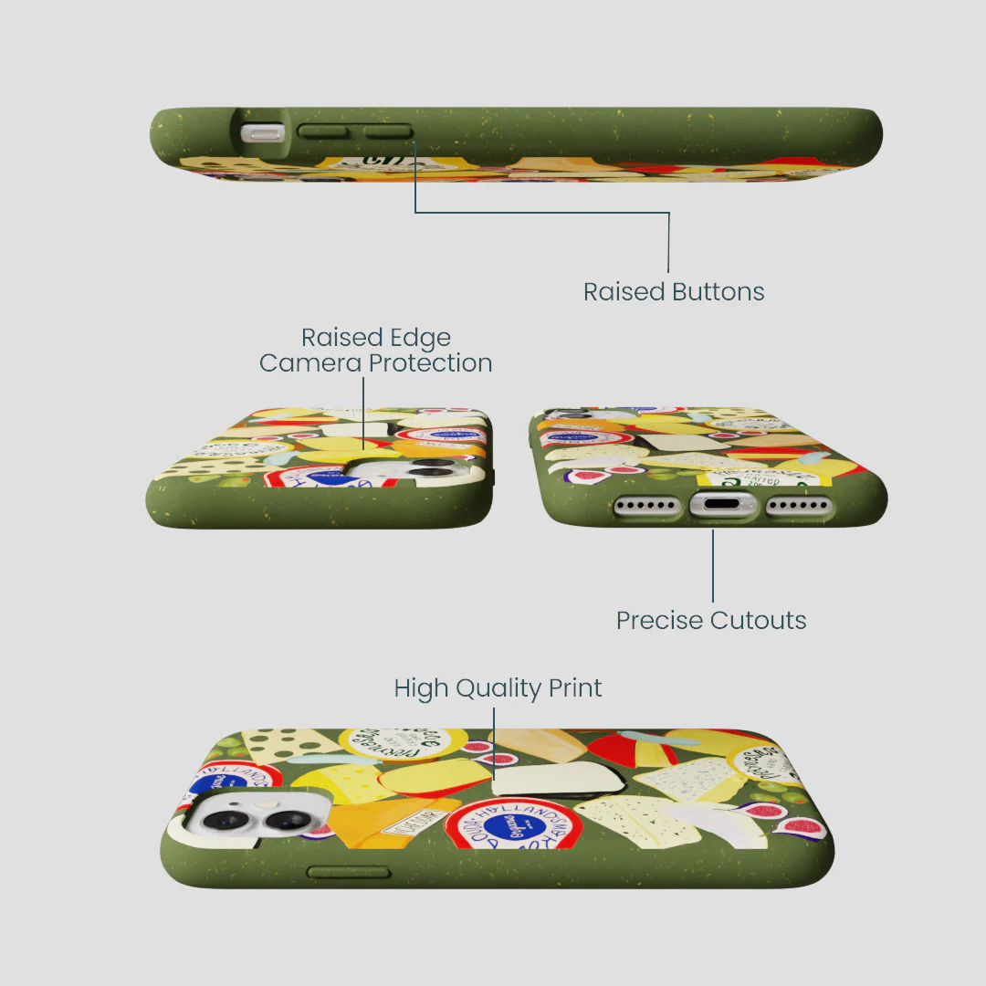 Forest Floor Cheese Spread iPhone 11 Case - Image 3