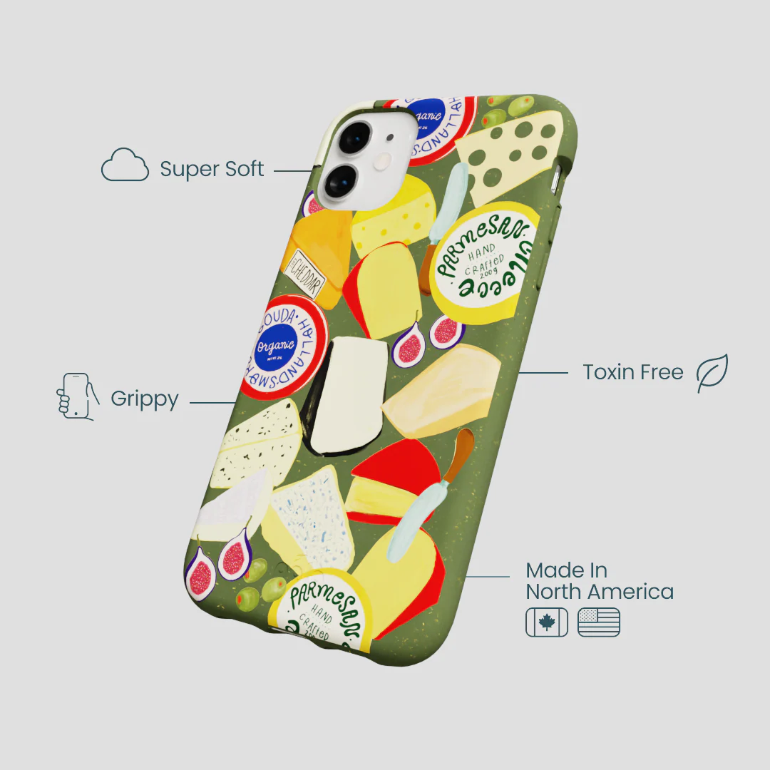 Forest Floor Cheese Spread iPhone 11 Case - Image 4