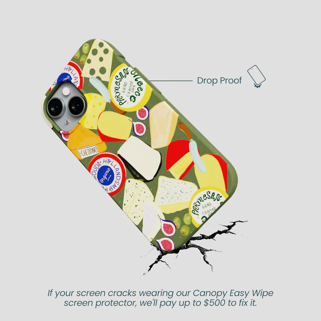 Forest Floor Cheese Spread iPhone 14 Case - Image 5