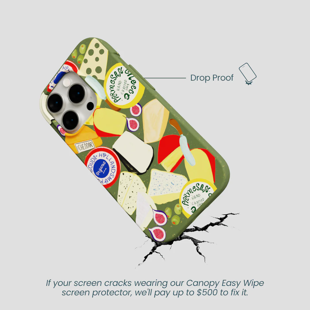 Forest Floor Cheese Spread iPhone 14 Pro Case - Image 5