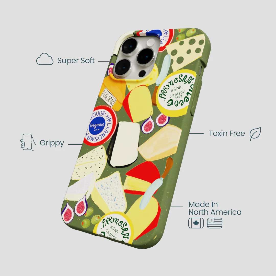 Forest Floor Cheese Spread iPhone 14 Pro Max Case - Image 4